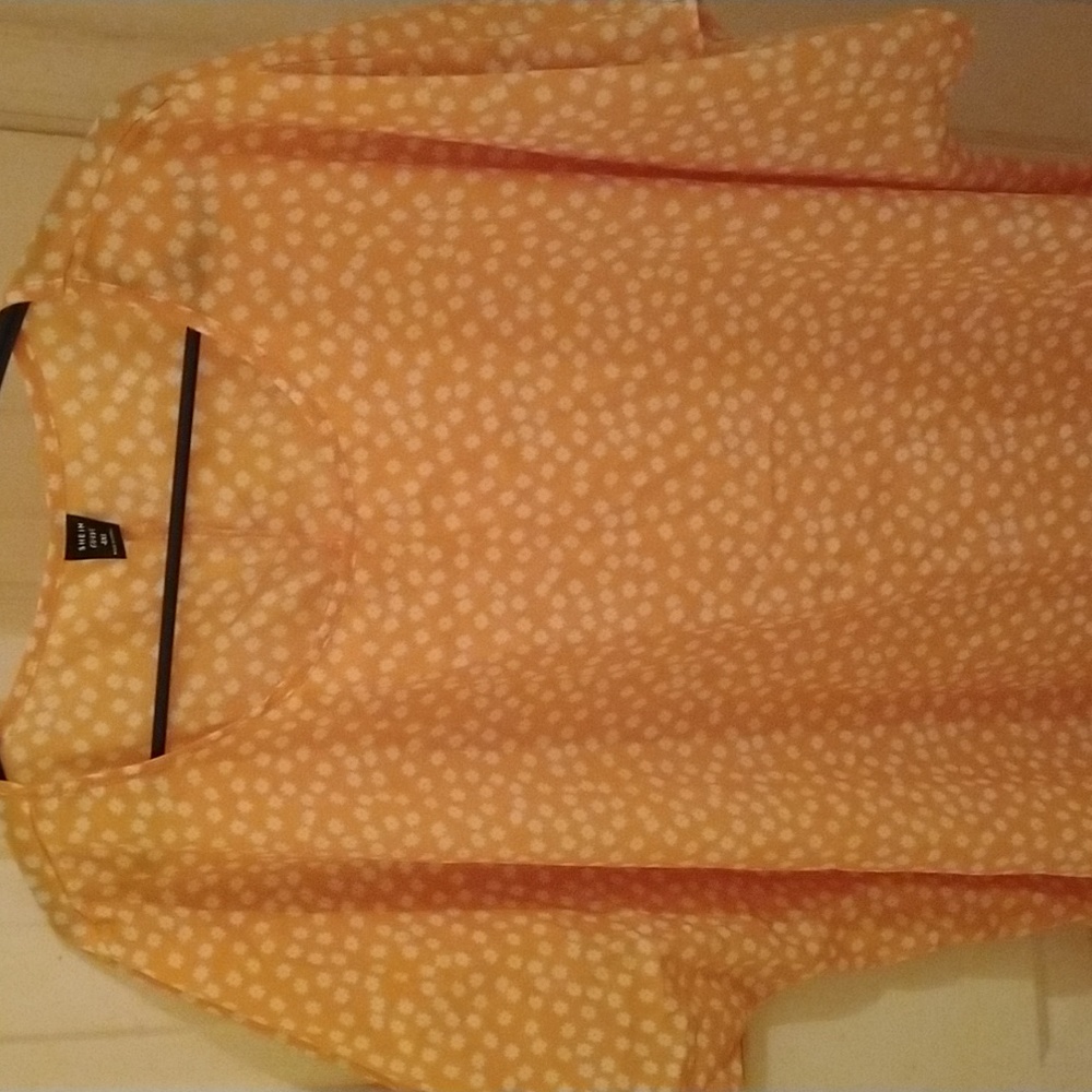 Yellow Floral Summer Dress